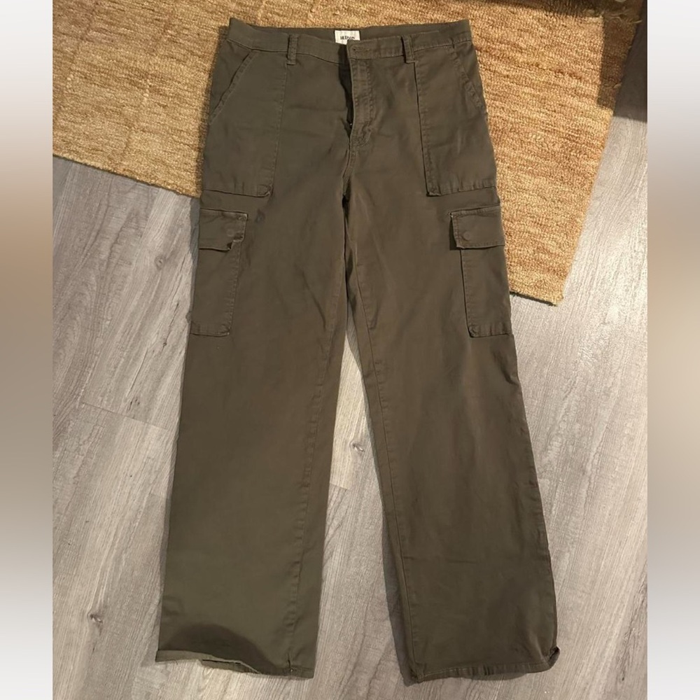 Hudson Jeans Women's Green Cargo Pants
